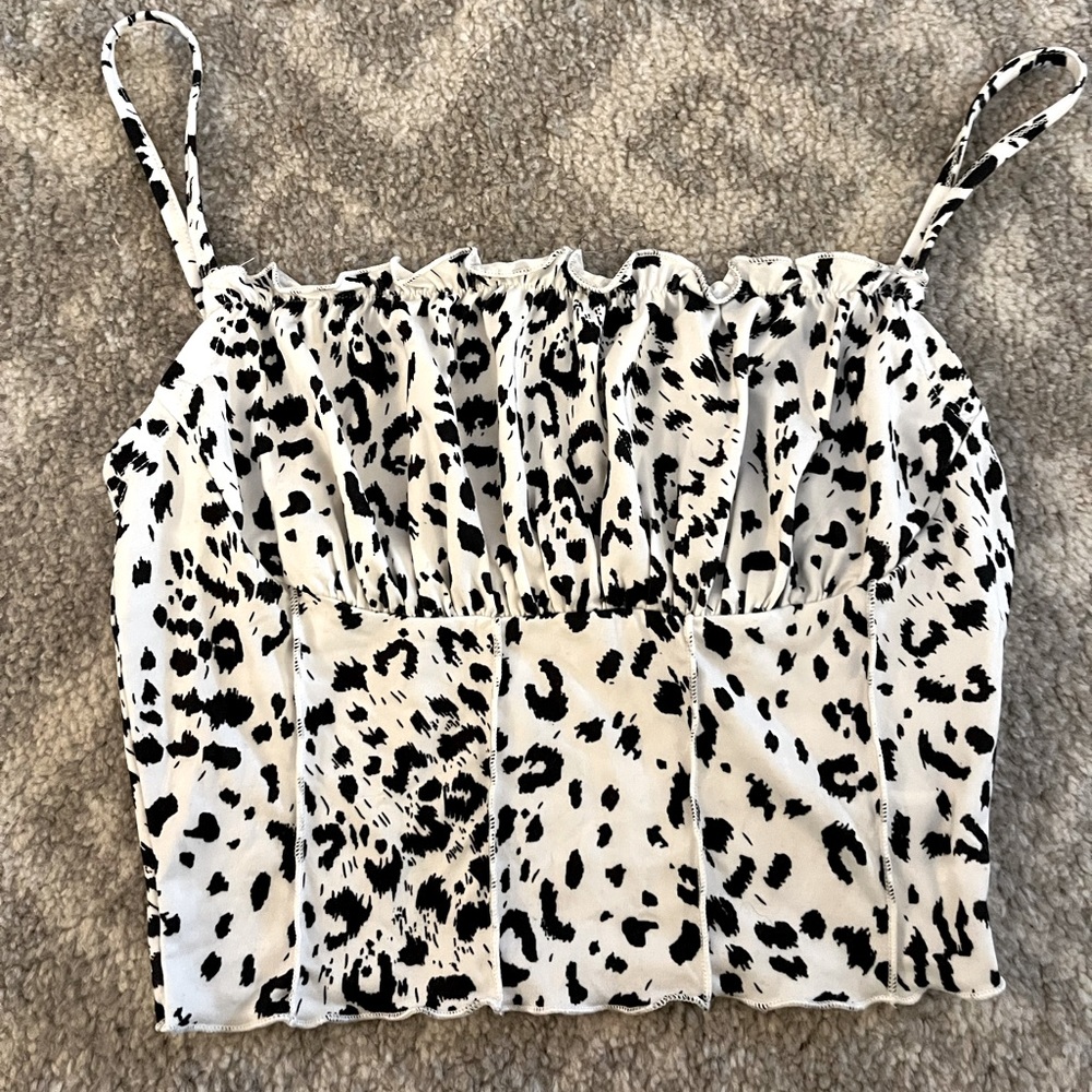 Leopard Print Tank Top